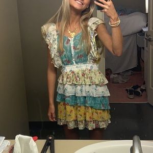 LoveShackFancy mini dress